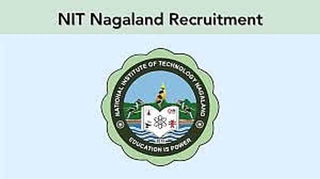 Jobs in Nagaland: NIT Nagaland Recruitment 2024 - Junior Research Fellow Vacancy